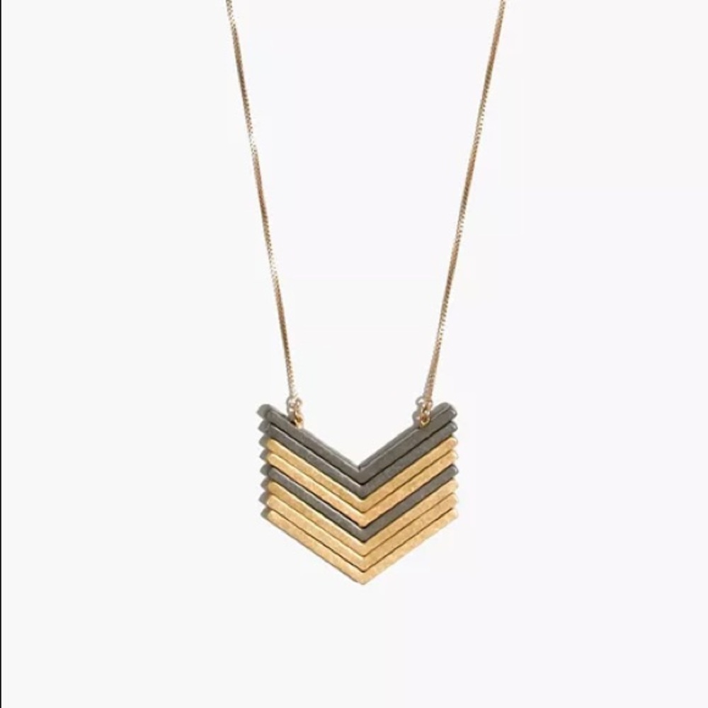 Madewell arrow stack necklace - Picture 2 of 5